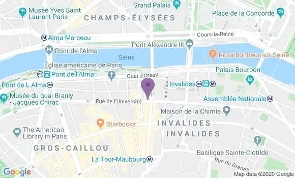 Localisation Mtre François Claire