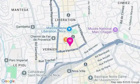 Localisation Mtre Mir Nicolas