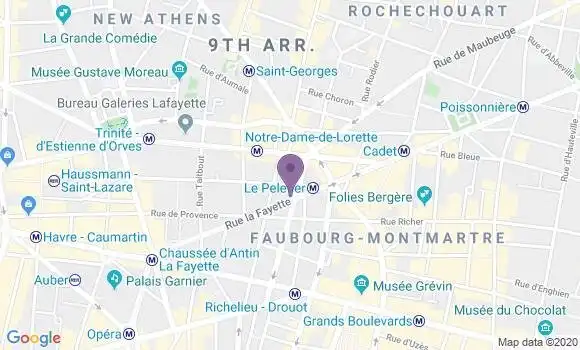 Localisation Mtre François Daniel