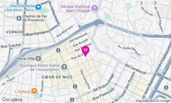 Localisation Mtre Montero Jean Philippe