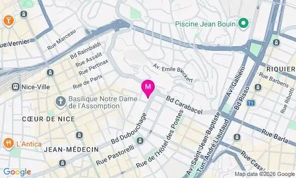Localisation Mtre Mounier Audrey