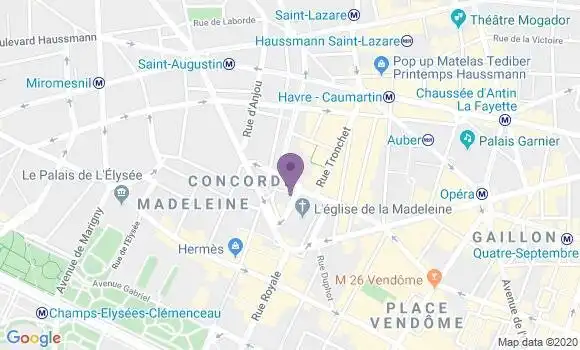 Localisation Mtre Charpentier Benoît