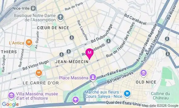 Localisation Mtre Orengo Céline