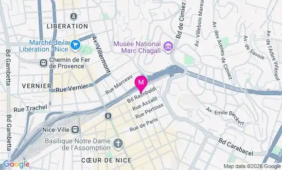 Localisation Mtre Ottavj Véronique