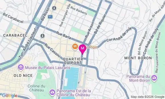 Localisation Mtre Pecciarini Alexa
