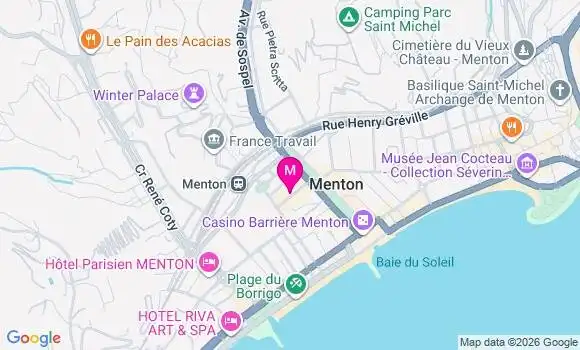 Localisation Mtre Pinna Fabrizia