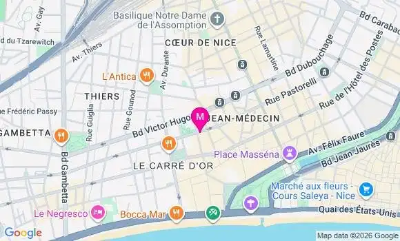 Localisation Mtre Roge Benjamin