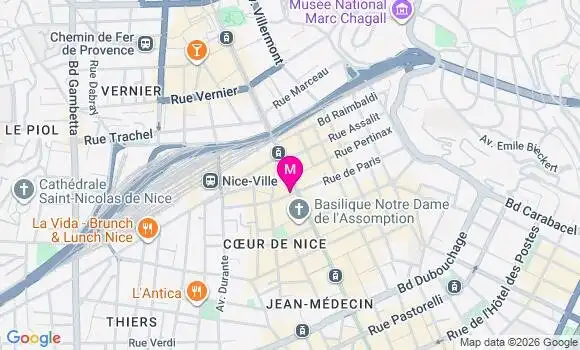 Localisation Mtre Solean Candice