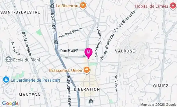 Localisation Mtre Vidal Florian