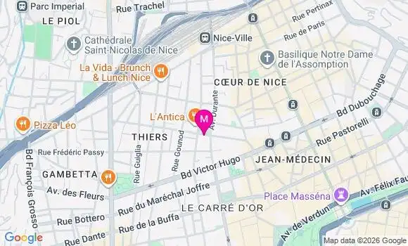 Localisation Mtre Vitte Lorraine