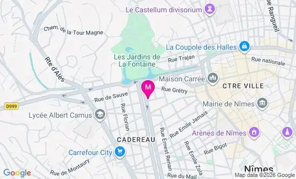 Localisation Mtre Cauvin Ludivine