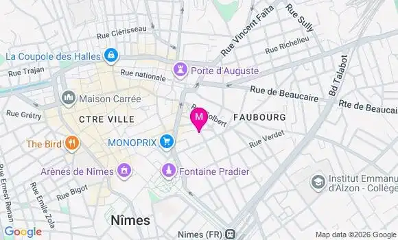 Localisation Mtre Dugas Alexandra