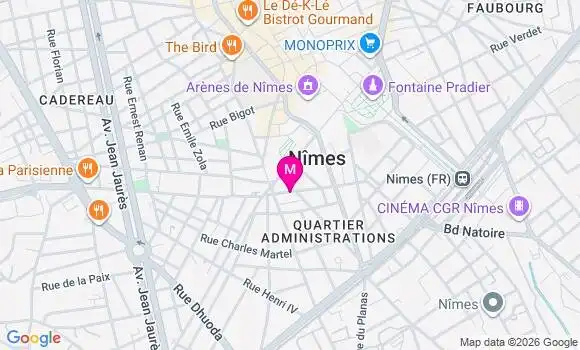 Localisation Mtre Fages Alexis
