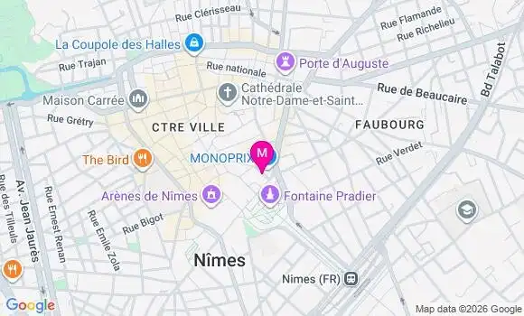 Localisation Mtre Granier Manon
