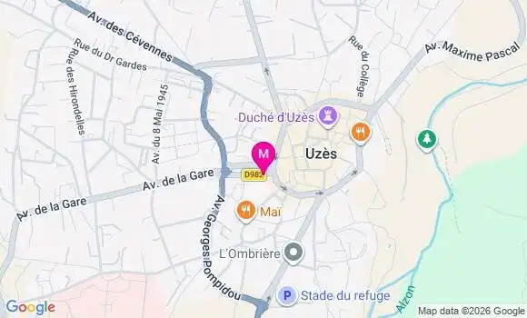 Localisation Mtre Lafont Perrine