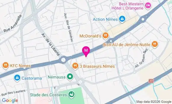 Localisation Mtre Marques Freire Estelle