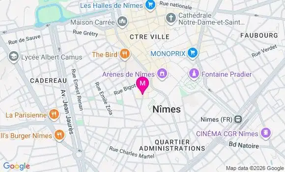 Localisation Mtre Mihih Fahd