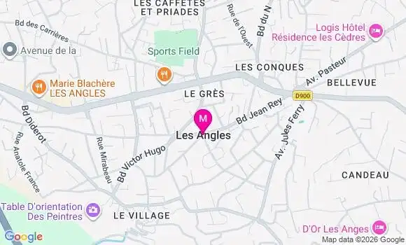 Localisation Mtre Porcher Isabelle