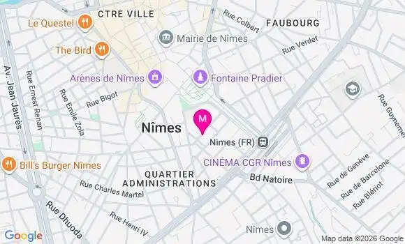 Localisation Mtre Proix Camille