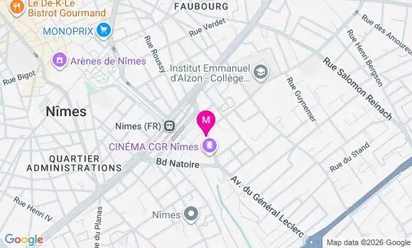 Localisation Mtre Ranc Jean Christophe