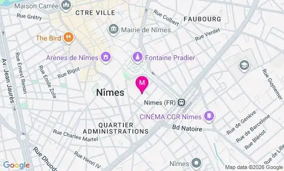 Localisation Mtre Scherrer Baptiste