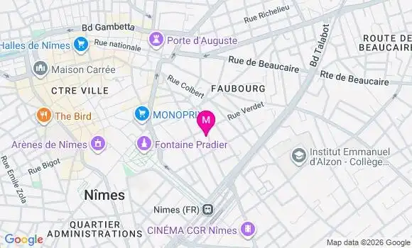 Localisation Mtre Viremouneix Isabelle