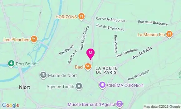 Localisation Mtre Riou Juliette