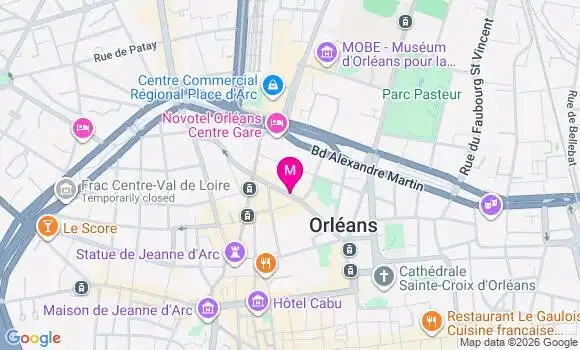 Localisation Mtre Goudeau Estelle