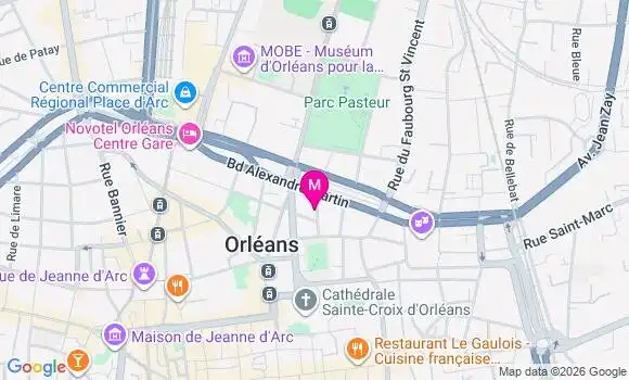 Localisation Mtre Le Meur Caroline