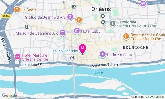 Localisation Mtre Nuret Bertrand