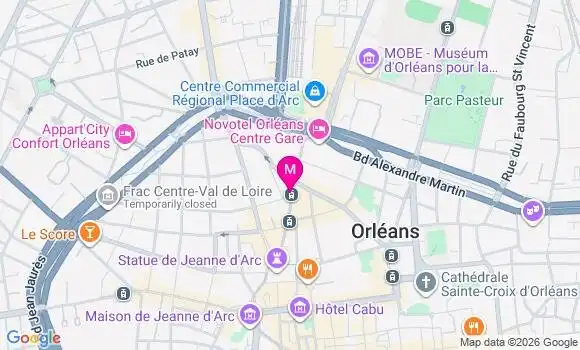 Localisation Mtre Vergne Aurélie