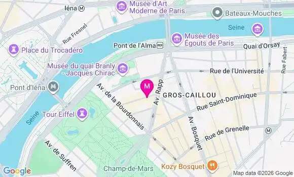 Localisation Mtre Wallut Martin