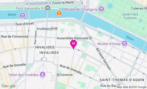 Localisation Mtre Lesaint Louis