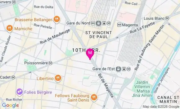 Localisation Mtre Girard Paul Romain