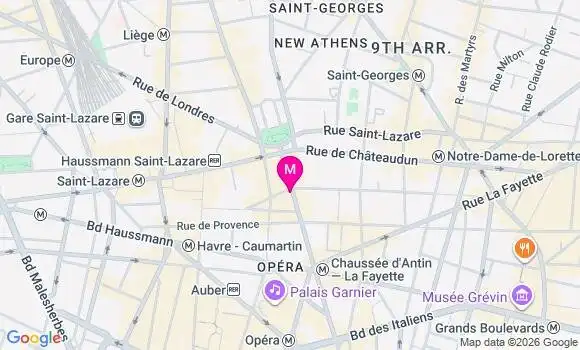 Localisation Mtre Ponthieu Benjamin