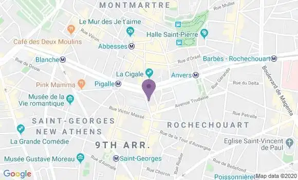 Localisation Mtre Frieh Michel