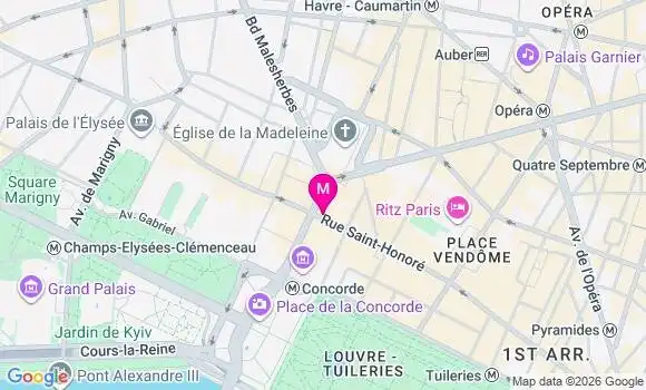 Localisation Mtre De Nyary Comandini Edouard