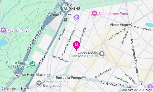 Localisation Mtre Betti Joan