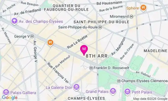 Localisation Mtre Fromont Charlotte