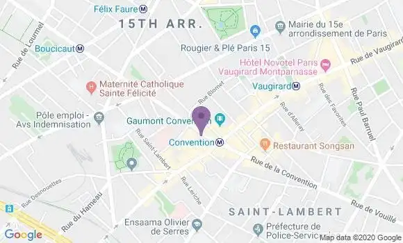 Localisation Mtre Froment Camille