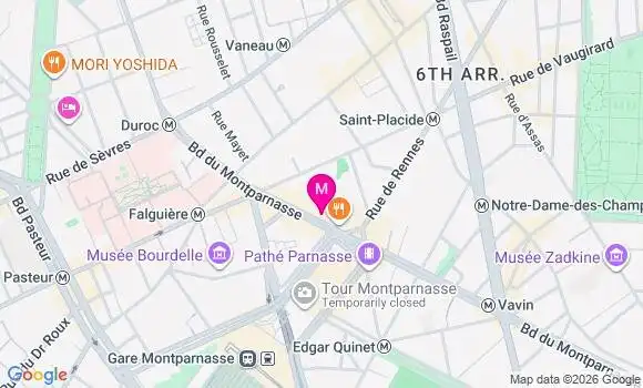 Localisation Mtre Marchal Juliette
