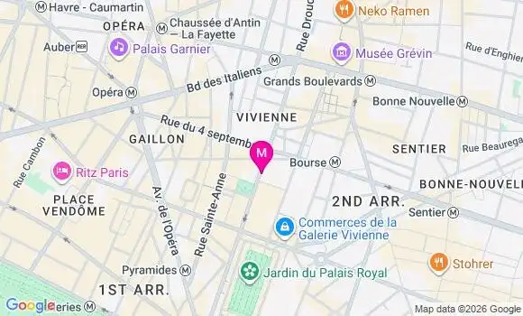 Localisation Mtre Crinquette Lucie