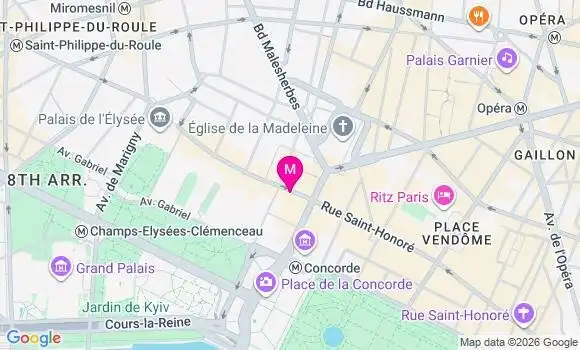 Localisation Mtre Cuguen Frédéric