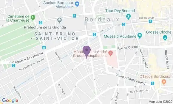 Localisation Mtre Mourgues Axelle