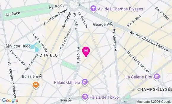 Localisation Mtre Cavaillé Mélina