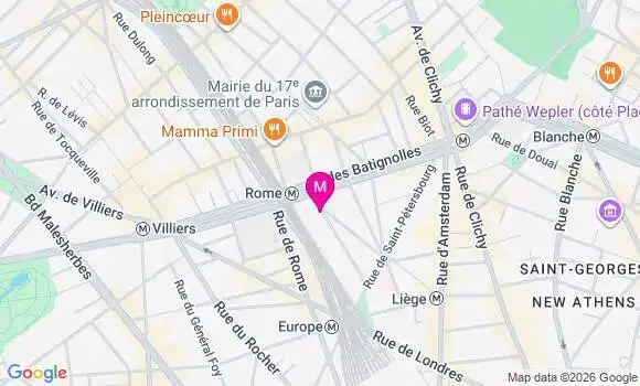 Localisation Mtre Auffray Catherine