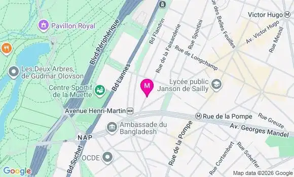 Localisation Mtre Blachier Camille