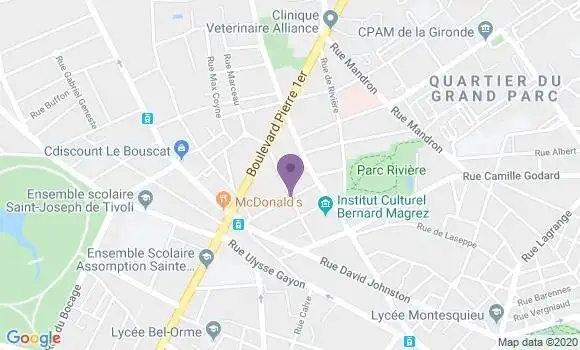 Localisation Mtre Nazeri Mojgan