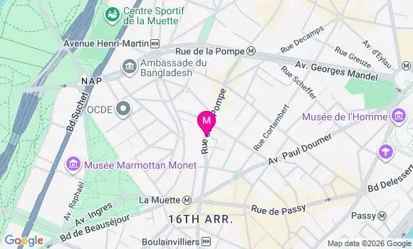 Localisation Mtre Séhier Amélie