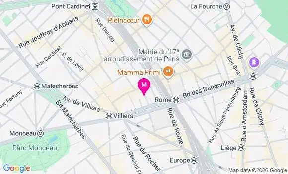 Localisation Mtre Guerin Martin